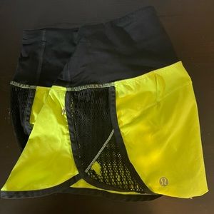 Lululemon unlined running shorts